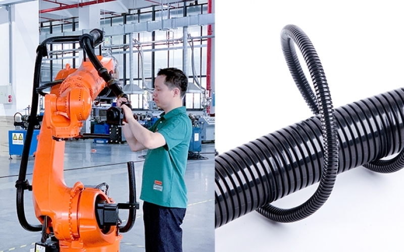 機(jī)器人管線包材質(zhì)升級(jí)：尼龍與 PUR 的產(chǎn)業(yè)應(yīng)用新趨勢(shì)