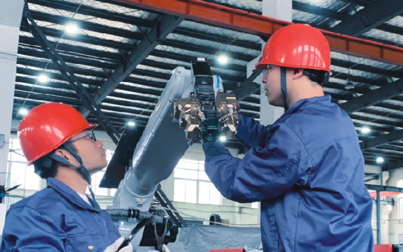 浙江雷諾爾以客戶為中心：成功安裝定制化機器人管線包，彰顯“客戶要求即行動指南”承諾